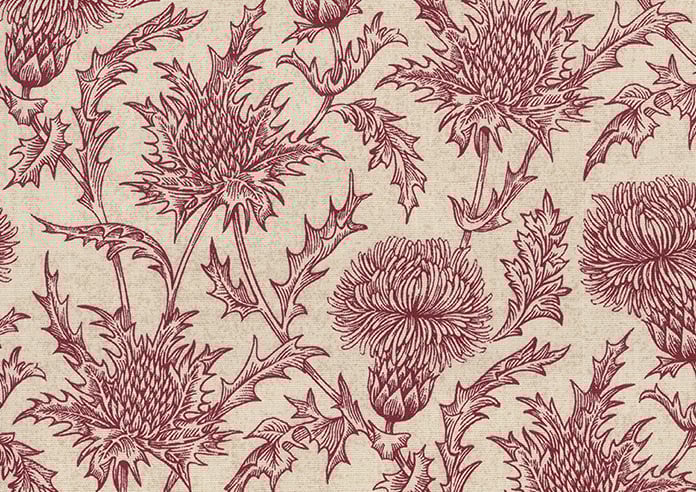 Carlina, Garnet - Twist&Fit Roman Blind - Image 7